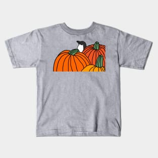 Pumpkin Patch and Penguin Kids T-Shirt